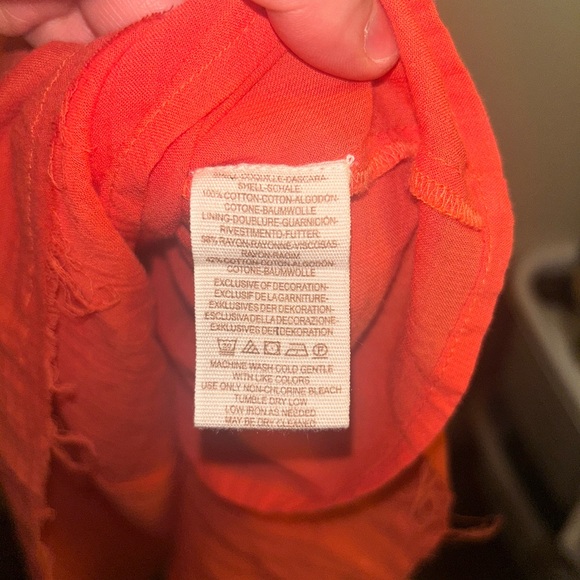 Free people size small eyelet/keyhole dress - Picture 2 of 7